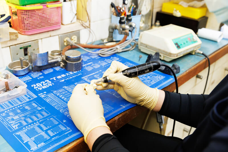 歯科技工室の併設